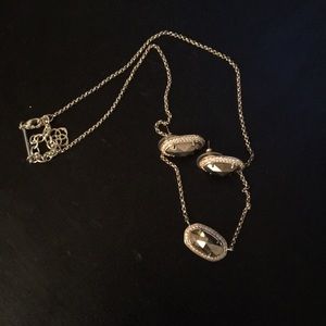 Kendra Scott necklace and earrings